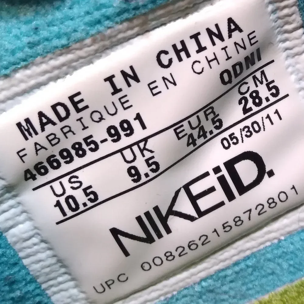 Nike Yellow and Black Free Run 2 - Picture 6 of 8